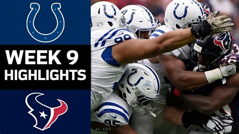 Colts Vs Texans Nfl Week Game Highlights Youtube