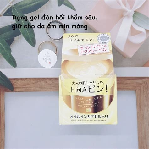 Kem Dưỡng Da 5 Trong 1 Shiseido Aqualabel Special Gel Creamkem Dưỡng Da