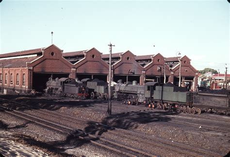 Weston Langford107043 East Perth Locomotive Depot Fs 362 Pmr 725 Pmr