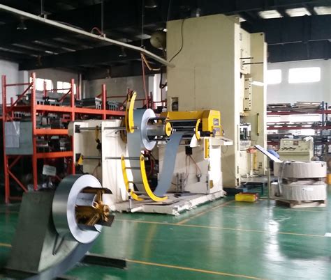 Metal Stampings Are Made On This Press