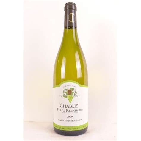 Chablis andré morey premier cru fourchaume blanc 2009 bourgogne La