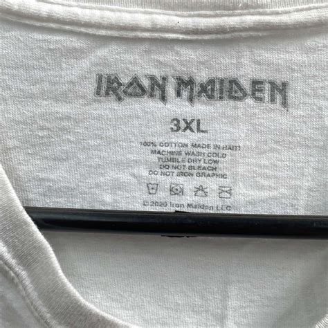 ‘iron Maiden White T Shirts