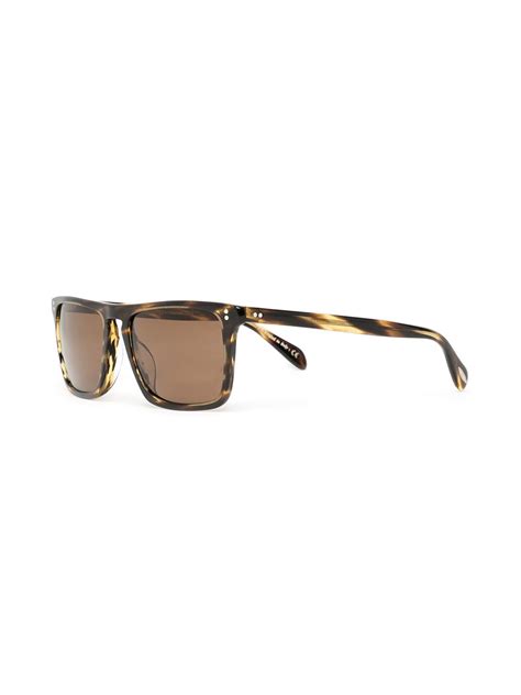 Ray Ban Bill Square Frame Sunglasses Farfetch