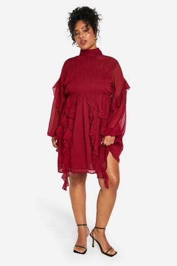 Burgundy Prom Dresses Boohoo Canada