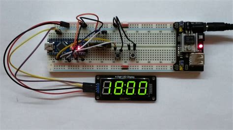 Arduino 7 Segment Display Clock