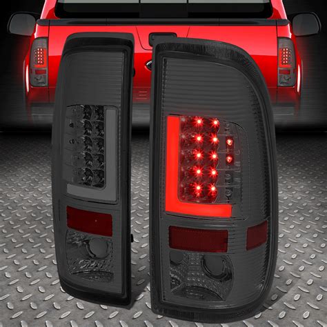 FOR 08 16 FORD SUPER DUTY LED L BAR TAIL LIGHT 3D THIRD BRAKE CARGO