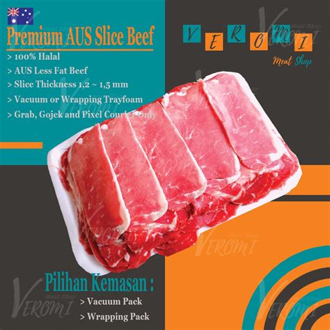 Jual Premium Aus Slice Beef Less Fat Daging Iris Aus Sedikit Lemak