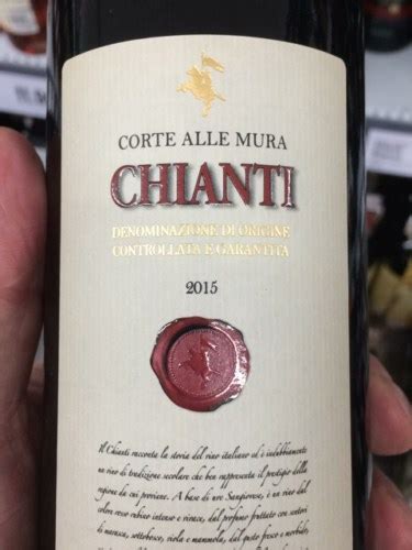 2015 Corte Alle Mura Chianti Vivino