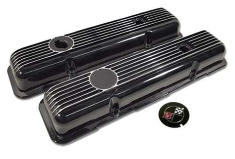 Valve Cover Black Aluminum 78 82 Shop Engine Block Related At