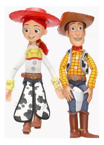 Kit Toy Story Boneco Woody E Jessie Tamanho Real Que Fala Frete grátis