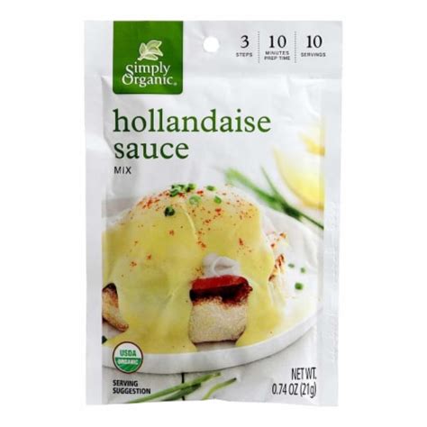 Simply Organic® Organic Hollandaise Sauce Mix 074 Oz King Soopers