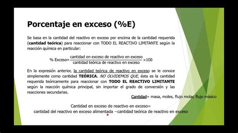 Como Calcular El Porcentaje De Reactivo En Exceso Catalog Library