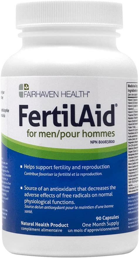 Fairhaven Health Fertilaid For Men 90 Count Amazon Ca Health