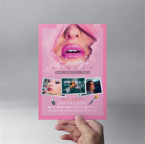 Makeup Artist Flyer Template Psd Ai Vector Brandpacks