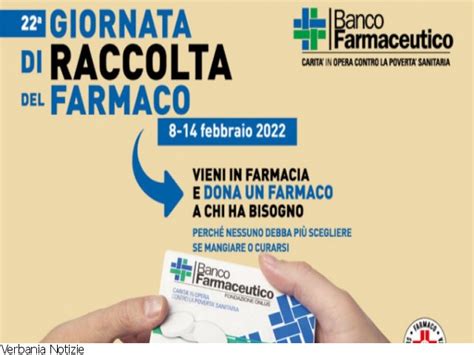 Giornata Di Raccolta Del Farmaco 2022