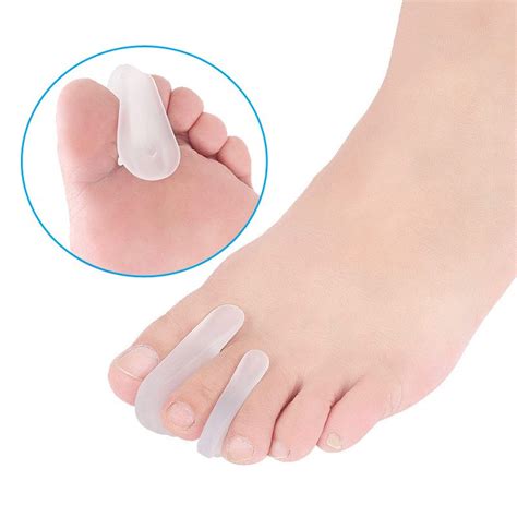 Silicone Gel Toe Spacer Toe Separator Bunion Splint Hammertoes Hallux