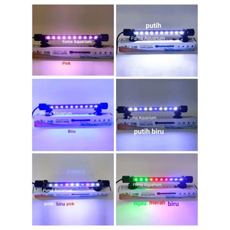 Jual LAMPU LED CELUP AQUARIUM 30cm HIKARI HK LP300 T4 LED 5watt