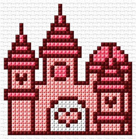 Fairy Castle Cross Stitch Designs