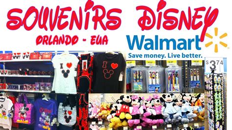 Souvenirs Disney No Walmart De Orlando Youtube