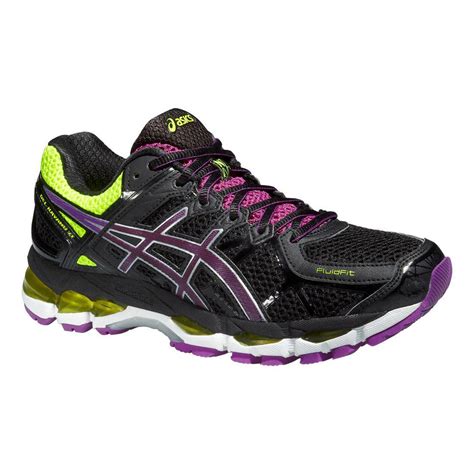 Asics Womens Gel Kayano 21 Running Shoes Black