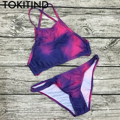 Sexy Summer Swimsuits String Bikini Set 2019 Print Swimwear Women