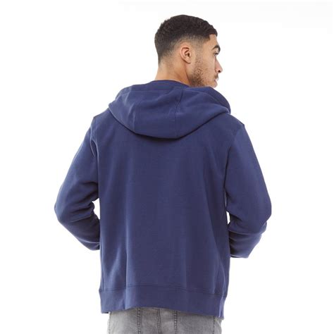 Buy Nike Mens Sportswear Club Fleece Full Zip Hoodie Midnight Navy