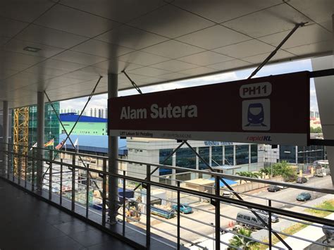 Alam Sutera Lrt Station Serving Bandar Kinrara And Puncak Jalil Klia2 Info