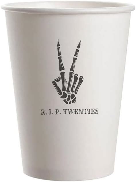 Amazon SharkBliss RIP Twenties 30th Birthday Party Cups 20 Pack