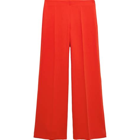 Queen Letizia dons patriotic red Mango pantsuit for Armed Forces Day ...