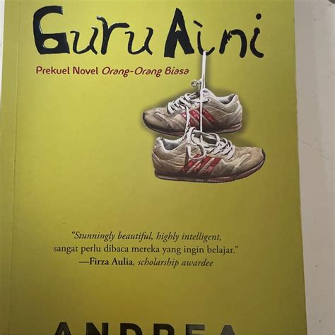 Novel Guru Aini Andrea Hirata Buku Alat Tulis Buku Di Carousell