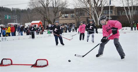 New England Pond Hockey Classic Serves Up Ice Dream Sunday In Meredith Winter Fun