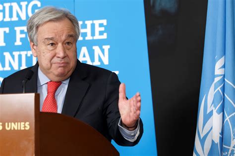 Guterres Toda la gente quiere un mundo más verde más limpio