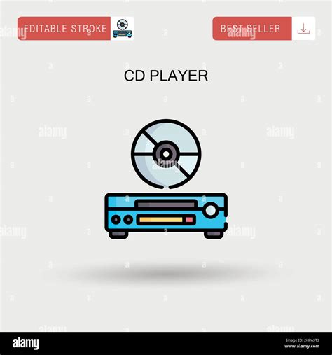 Old Cd Player Stock Vector Images Alamy