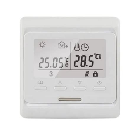 Thermostat De Chauffage Par Le Sol Lectrique Programmable Cran