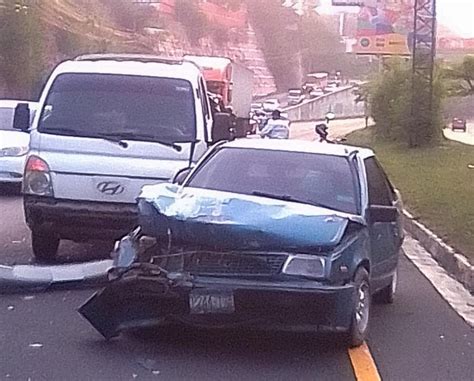 Dos accidentes de tránsito se registraron en la carretera de Oro Apopa