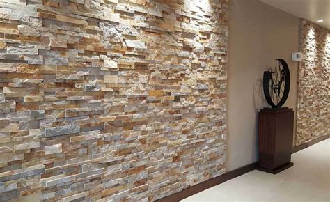 Stone Cladding For Interior at Rs 350/square feet | Stone Wall Cladding ...