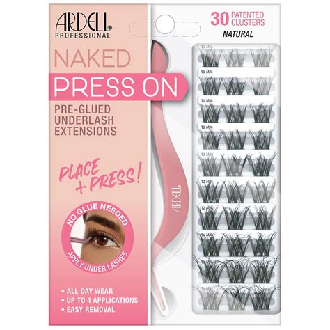 Ardell Naked Press On Under Lash Extensions Natural Walgreens