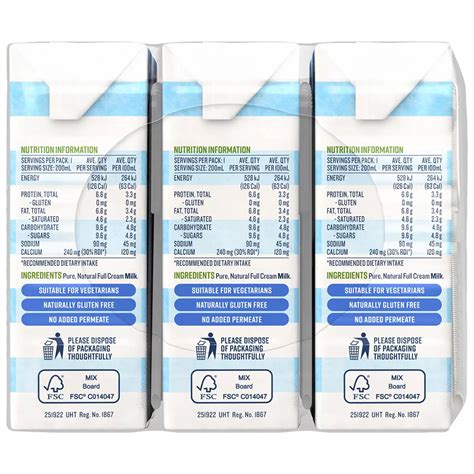 Devondale Full Cream Uht Milk 24 X 200ml Umall Australias