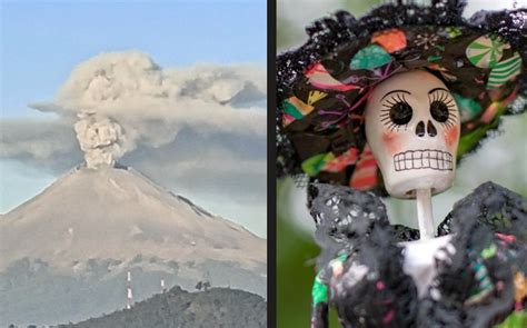 Popocatépetl Captan Increíble Foto De Catrina En Fumarola Del Volcán