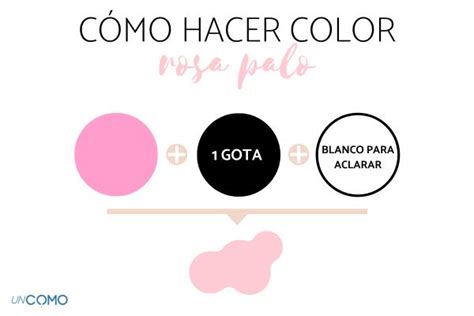 Como Hacer El Color Rosa