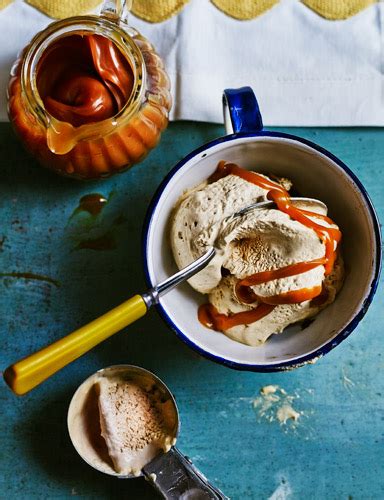 Spiced Guinness Ice Cream With Salted Caramel Drizzle Sainsburys