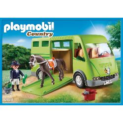 Playmobil Country Cavalier Avec Van Et Cheval Au Meilleur Prix Sur