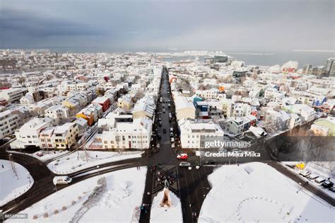 Reykjavik In Winter High-Res Stock Photo - Getty Images