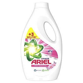 Ariel Detergente máquina líquido fresh sensations botella 24 lv