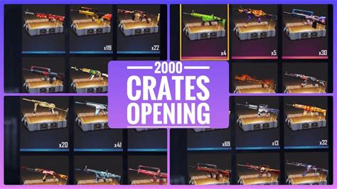 One Of The Biggest Opening In Free Fire Crates In Free Fire