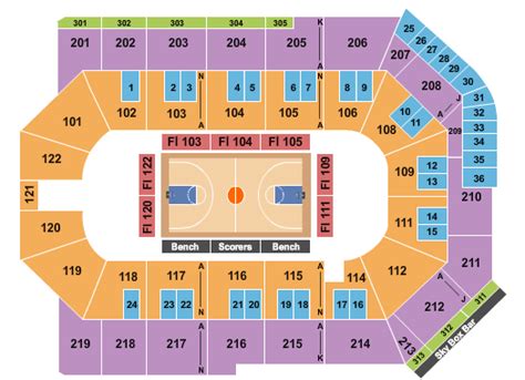 Toyota Arena Tickets Seating Chart Event Tickets Center