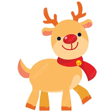 Cartoon Clipart Reindeer