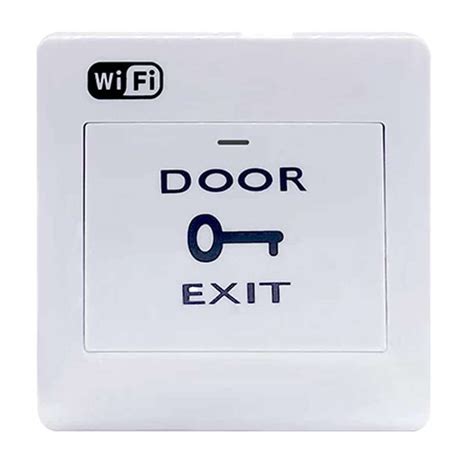 Tuya Smart Wifi Wall Exit Button For Access Control