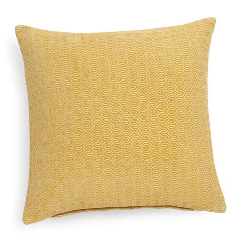 Coussin Canapé Et Housse De Coussin Déco Yellow Cushions Pillows