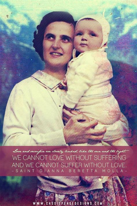 St Gianna Molla Mobile Wallpaper Saint Quotes Catholic Catholic